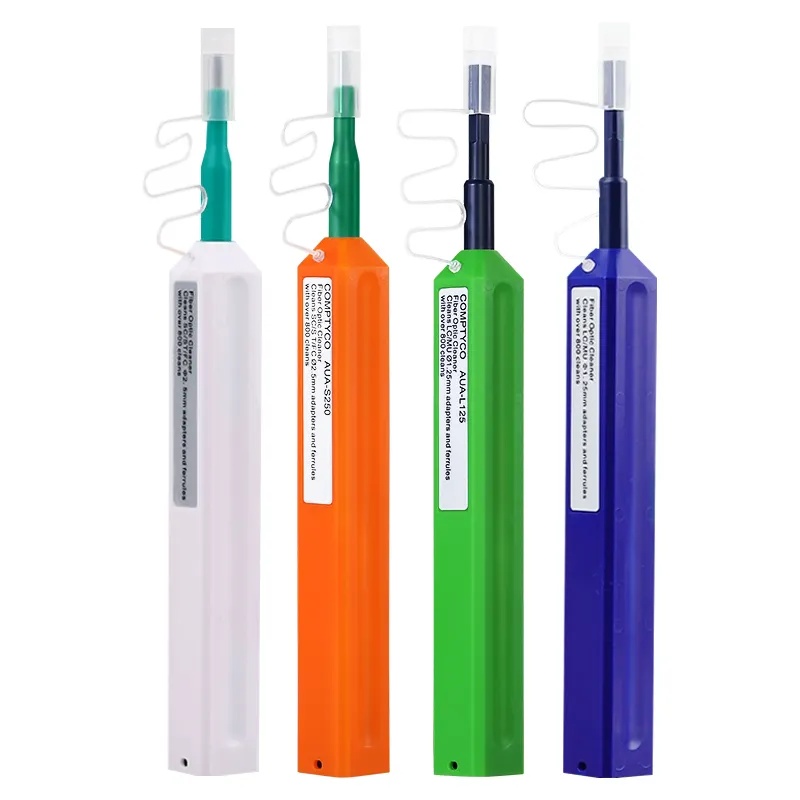 Kangpu Tai Fiber Optic Cleaning Pen SC FC ST Fiber Optic Flange Cleaner One Press Fiber Optic Cleaner 2.5/1.25mm