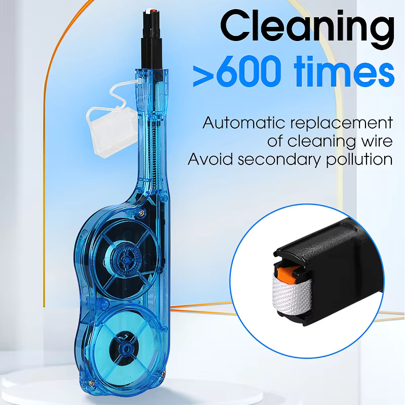 COMPTYCO AUA-M600 One-Click Cleaner Tool Fiber Optic Cleaning Pen 600 times MPO MTP connectors Pen type Fiber Optic Cleaner