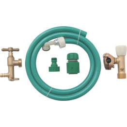 BRASS OUTDOOR TAP SET
