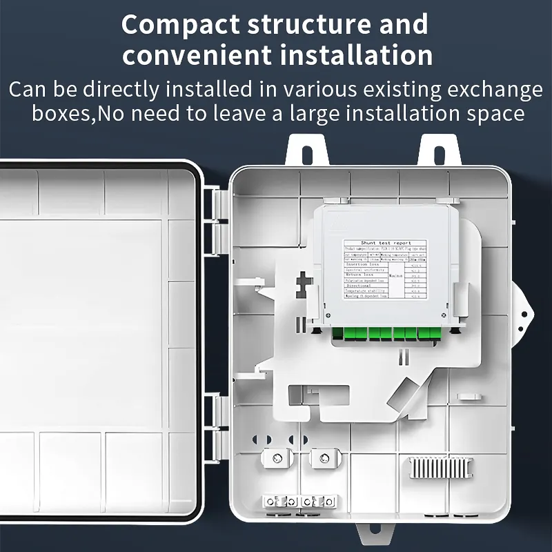 COMPTYCO fiber optic splitter 1/8 plug-in card splitter 1/2/4/8/16/32/64splitter network level SC UPC/APC