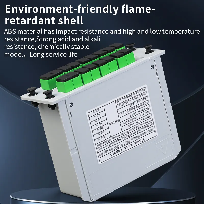 COMPTYCO fiber optic splitter 1/8 plug-in card splitter 1/2/4/8/16/32/64splitter network level SC UPC/APC