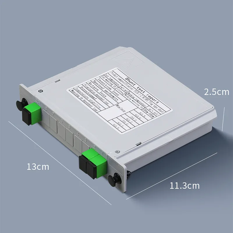 COMPTYCO fiber optic splitter 1/8 plug-in card splitter 1/2/4/8/16/32/64splitter network level SC UPC/APC