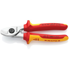 165mm Cable Cutters, VDE Handle, 20mm Cutting Capacity