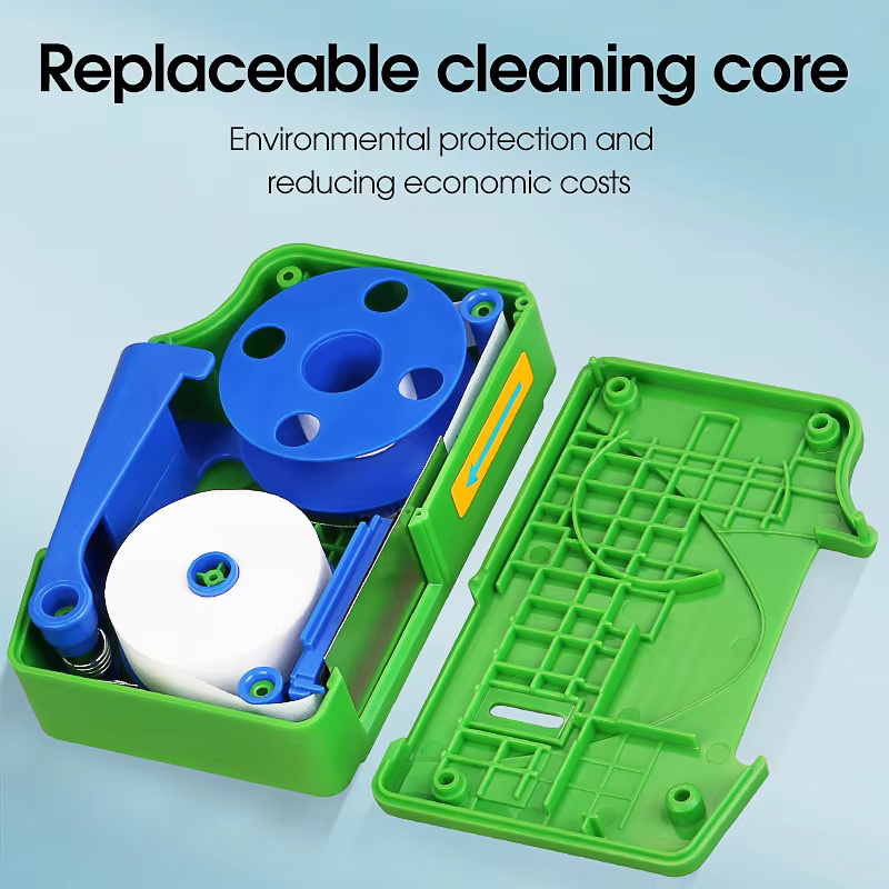 COMPTYCO Factory price Fiber End Face Cleaning Tool SC FC ST LC Connector Cleaner Fiber Optic Cleaning Box Fiber Optic Cleaner
