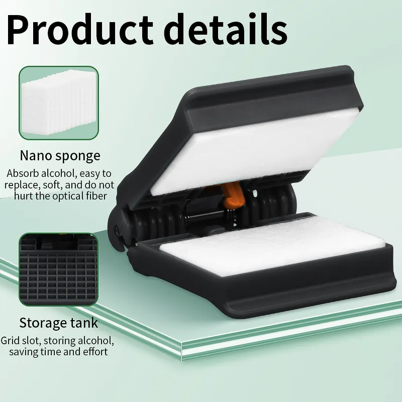COMPTYCO A-07 Fiber Wiping Clip Wiping Device Wiping Clip Dust free Cotton and Paper Wiping Tool Not Easy to Break Fibers, Remve Oil, and Not Hurt Hands