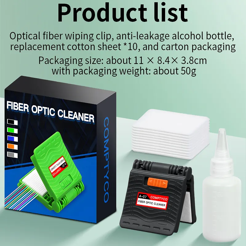 COMPTYCO A-07 Fiber Wiping Clip Wiping Device Wiping Clip Dust free Cotton and Paper Wiping Tool Not Easy to Break Fibers, Remve Oil, and Not Hurt Hands