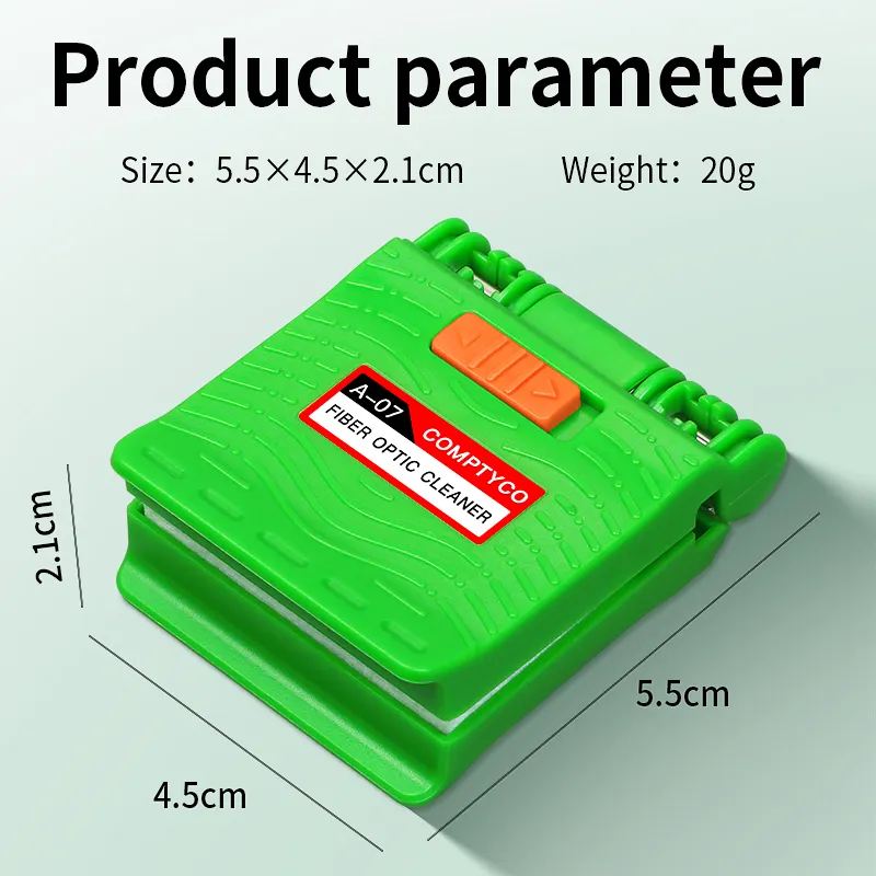 COMPTYCO Fiber Wiping Clamp A-07 Fiber Wiping Tool is not easy to break fibers, removes oil, and does not harm hands