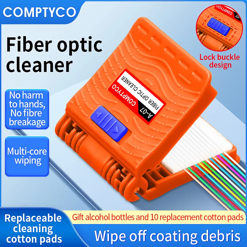 COMPTYCO A-07 Fiber Wiping Clamp Wiping Fiber God Tool for Oil Removal, Continuous Fiber Wiping, No Harm to Hands