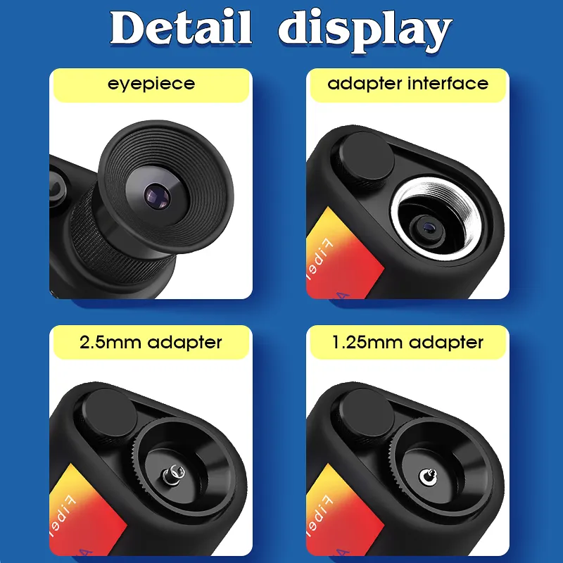 COMPTYCO AUA-200XD fiber end face magnifier fiber optic inspection instrument SC/FC/ST/LC interface Fiber Optic Microscope