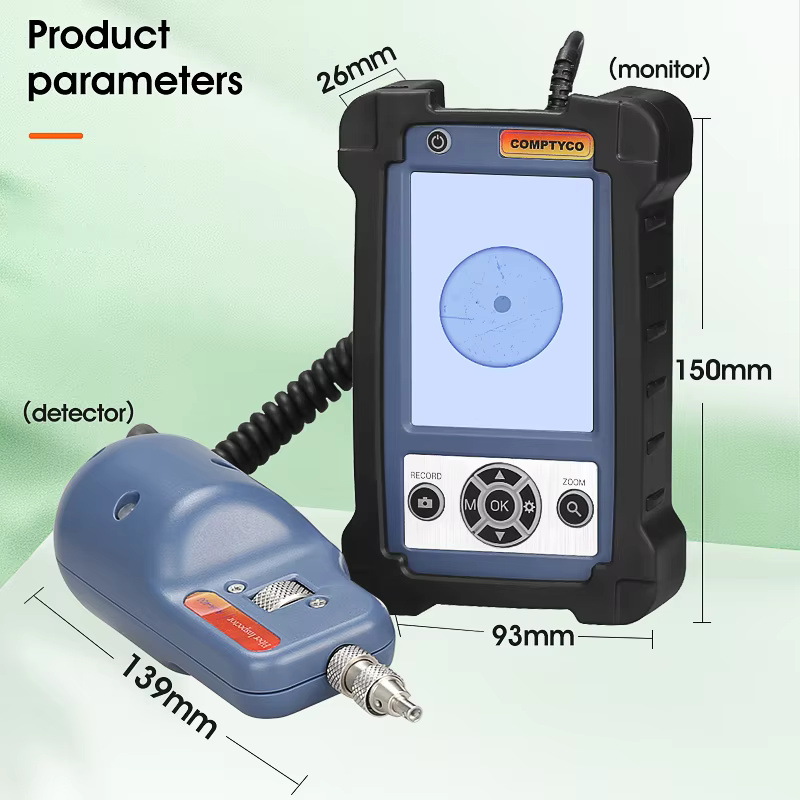 COMPTYCO AUA-400 fiber optic microscope fiber optic cleaner SC/UPC SC/APC interface fiber optic end face detector