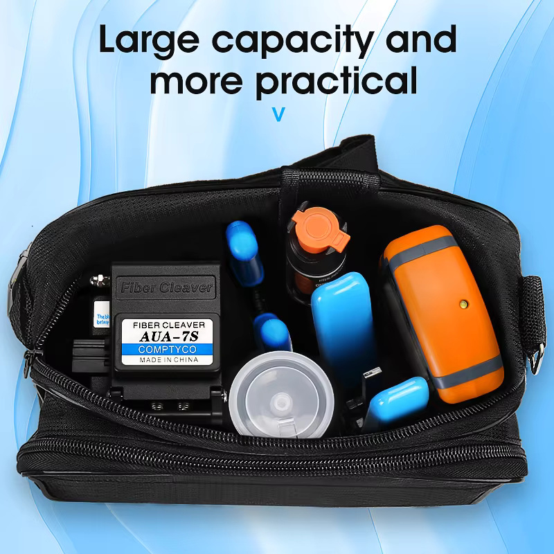 COMPTYCO AUA-M7 cable tool set Optical fiber cutter Optical power meter -70+~10dbm Visual fault locator Optical fiber tool kit