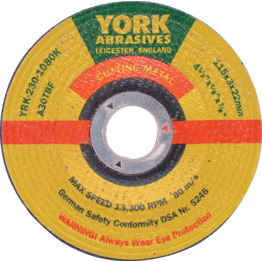 Depressed Centre Cutting Discs for Steel.
