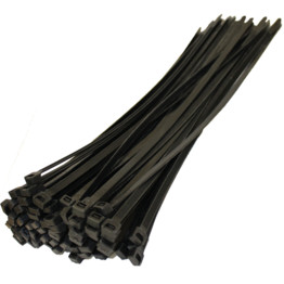 Cable Ties, Black, Assorted Sets