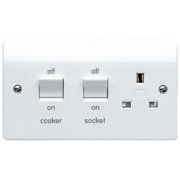 K5060 Cooker Control Unit Switchsocket 1-Gang