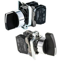 Harmony XB4 Complete Selector Switches 3-position Stay Put