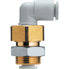 One-Touch - Bulkhead Threaded-to-Tube Adapter