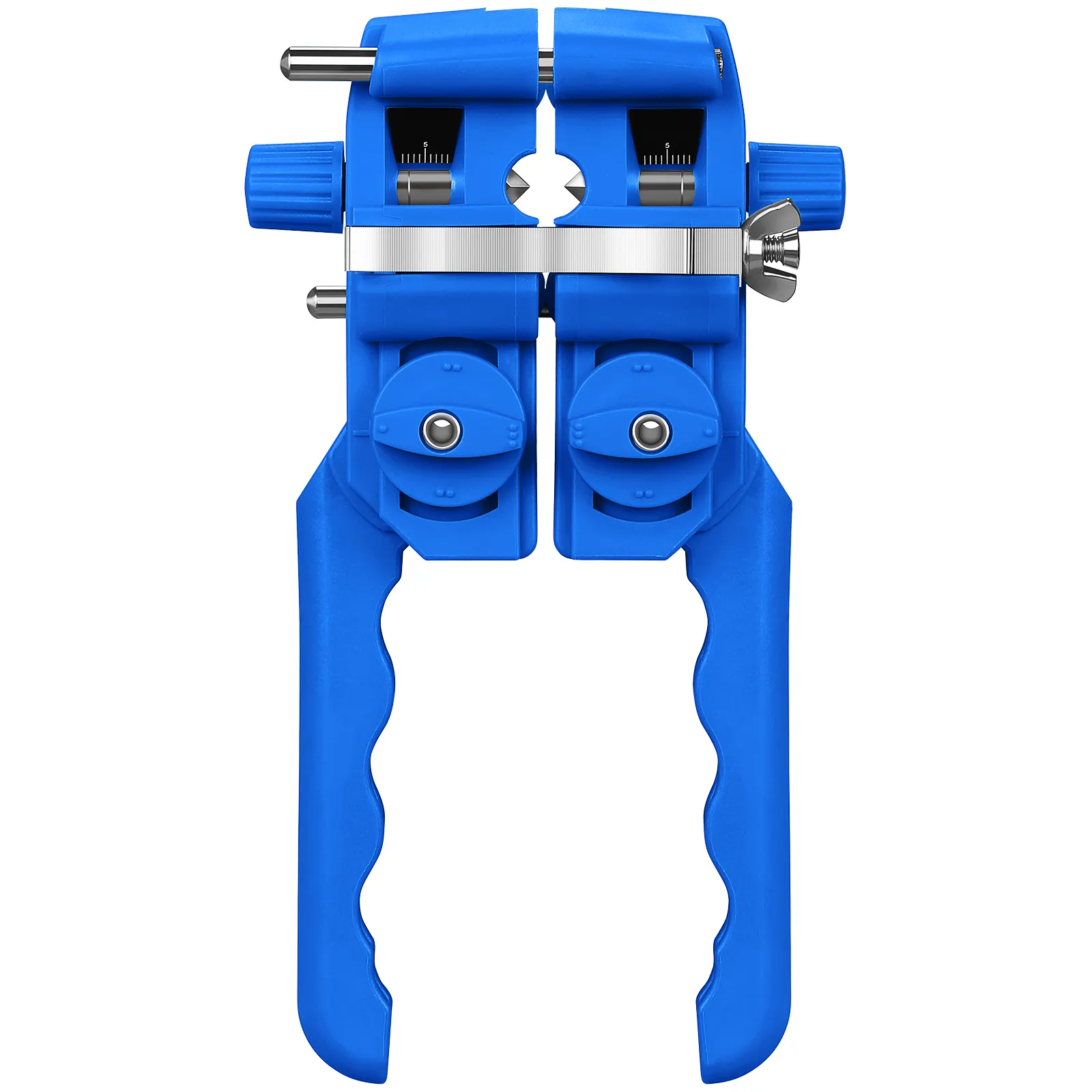 COMPTYCO AUA-F9 Blue Fiber Stripper 8-30mm Longitudinal and Transverse Fiber Optic Cable Stripper Cable Cutter