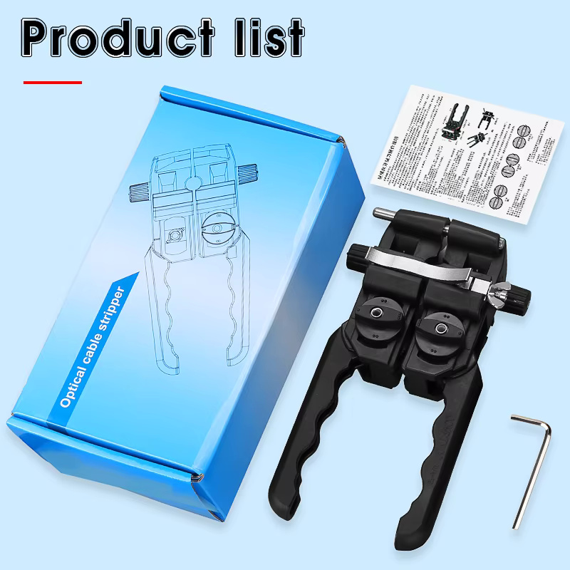 COMPTYCO AUA-F9 fiber optic stripper 8-30mm longitudinal and transverse fiber optic cable opener optical cable cutter