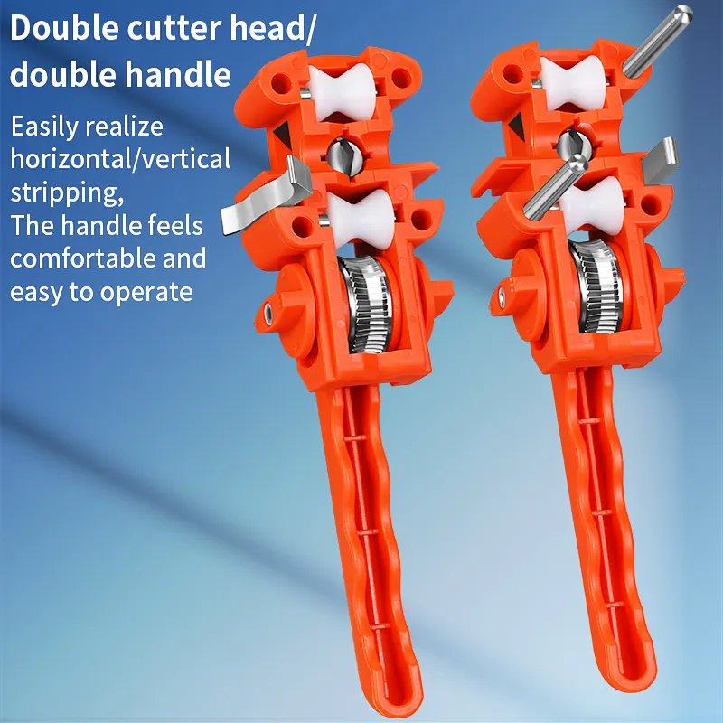 COMPTYCO AUA-F9 fiber optic stripper 8-30mm longitudinal and transverse fiber optic cable stripper cable cutter