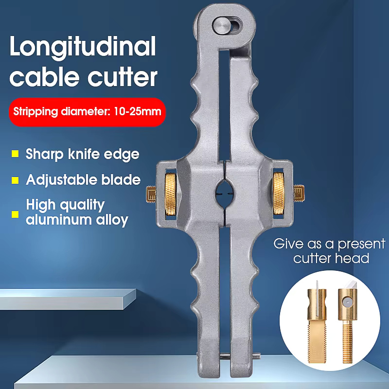 COMPTYCO SI-01 fiber optic stripper 10-25MM fiber optic cable opener for longitudinal Fiber optic stripping cable strippers