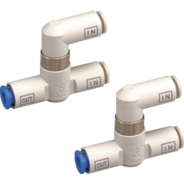 VR1220F-08 PNEUMATIC OR GATE SHUTTLE VALVE 8mm