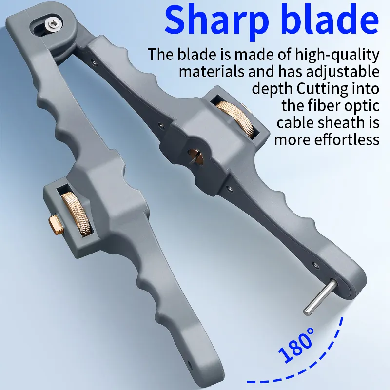 COMPTYCO Affordable Economy SI-01 Fiber Stripper 10-25MM Fiber Optic Cable Longitudinal Stripper ﻿