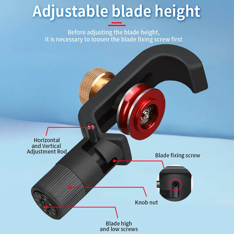 COMPTYCO Horizontal and Vertical Cable Opener 4-10MM Cable Stripping Knife Fiber Stripping Knife Armor Cable Stripping Knife Sky Window Opener