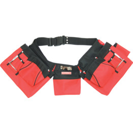 Double Nail Bag & Combi Polyester Tool Pouch