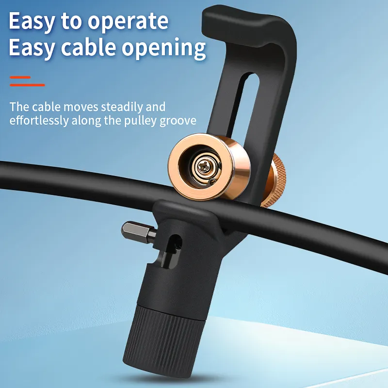 COMPTYCO Horizontal and Vertical Cable Opener 8-28.6MM Cable Stripping Knife Fiber Stripping Knife Armor Cable Stripping Knife Sky Window Opener