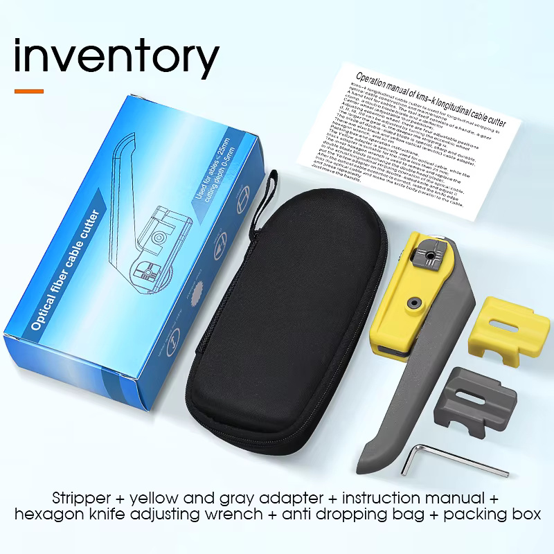 COMPTYCO KMS-K fiber optic stripper 25mm fiber optic cable opener for longitudinal Fiber optic stripping plie cable strippers