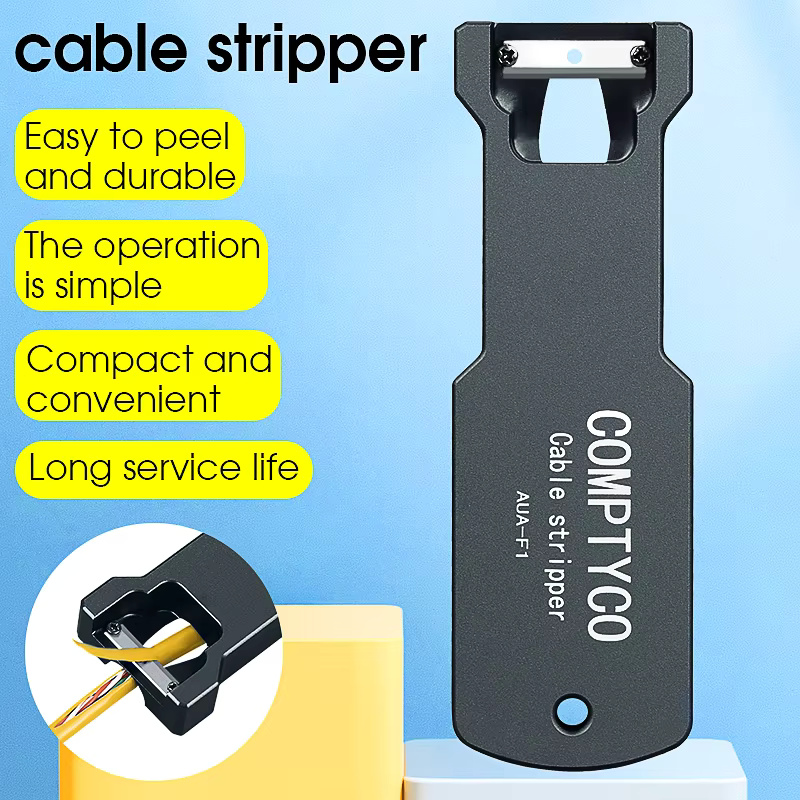 COMPTYCO AUA-F1 fiber optic stripper 8.5/10.4/14mm fiber optic cable opener for longitudinal Fiber stripping cable strippers