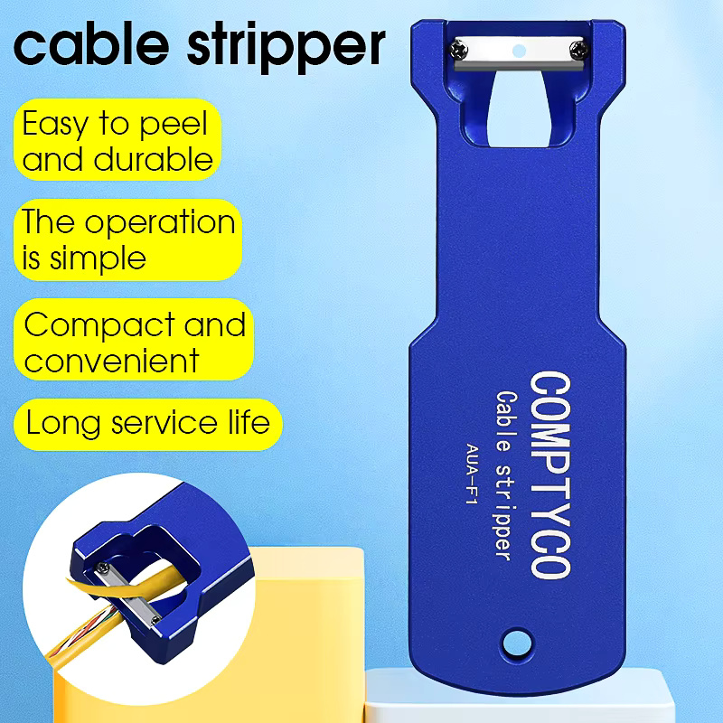 COMPTYCO AUA-F1 fiber optic stripper 8.5/10.4/14mm fiber optic cable opener for longitudinal Fiber stripping cable strippers