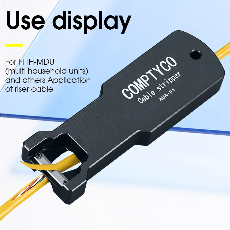 COMPTYCO AUA-F1 fiber optic stripper 8.5/10.4/14mm fiber optic cable opener for longitudinal Fiber stripping cable strippers