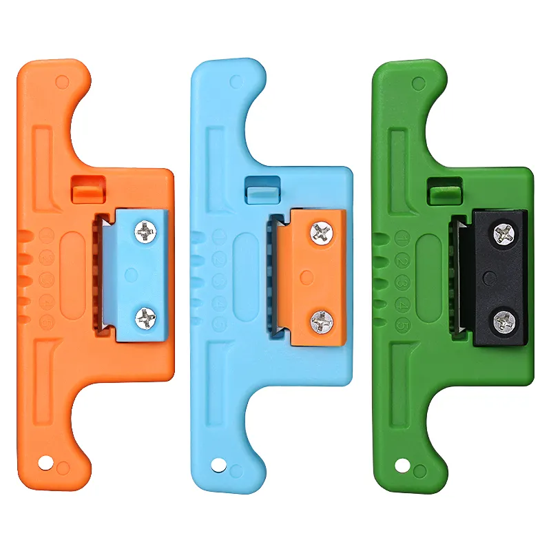 Mid-Span Access Tool 1.9-3.0mm HMSAT5 longitudinal cable cutter Strip center cable cutter AUA-05 Loose casing stripper 3 colors