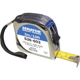 Chrome Cased Locking Tape Measures