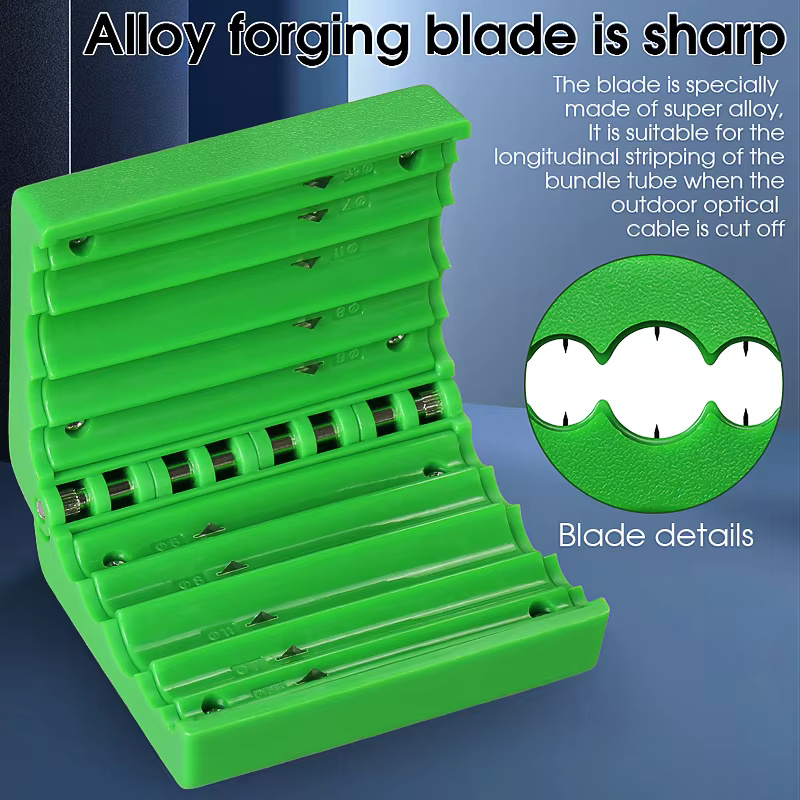 COMPTYCO AUA-08 Fiber Tool Loose Tube Slitter 4.5-11mm longitudinal cutter center tube stripper leather wire fiber stripper