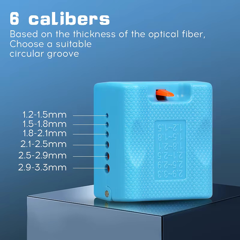 COMPTYCO A-1233 blue flip over cable stripper 1.2-3.3mm longitudinal cutter center bundle tube stripper leather fiber stripper