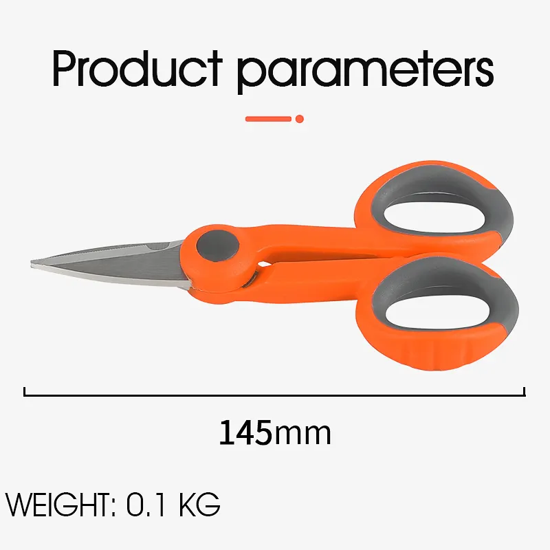 COMPTYCO fiber optic scissors serrated fiber velvet aramid scissors electrician scissors fiber tail jumper scissors hardware tools