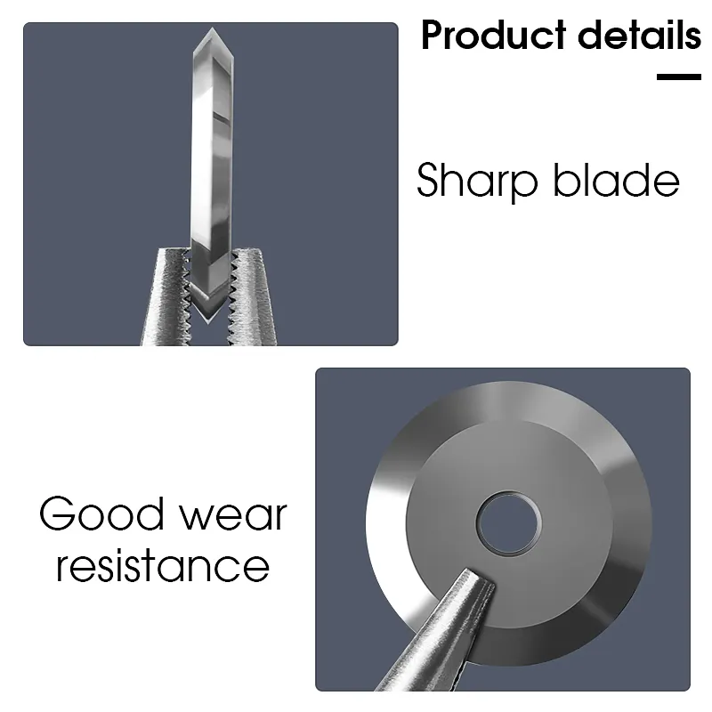 COMPTYCO Fiber Cutting Blade FS-6C, AUA-60S Fiber Cutting Blade 12 Cutting End Face Replacement Blade