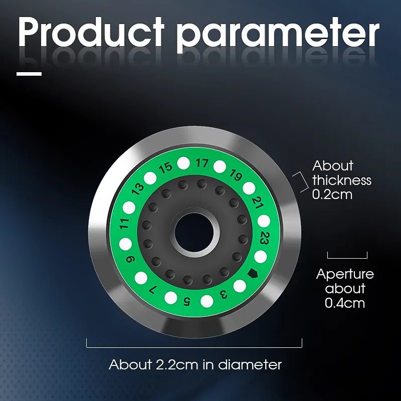 COMPTYCO K1/AUA-X3/X8/X9 fiber optic cutting blade replacement blade green 24 cutting end face