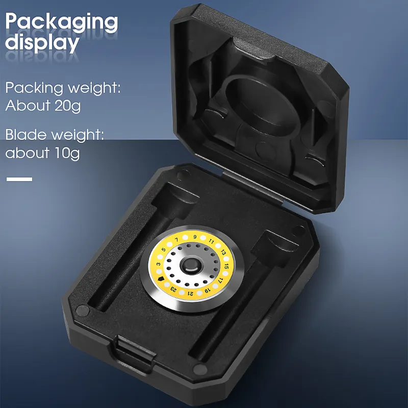 COMPTYCO AUA-X1/X2 fiber optic cutting blade replacement blade yellow 24 cutting end face