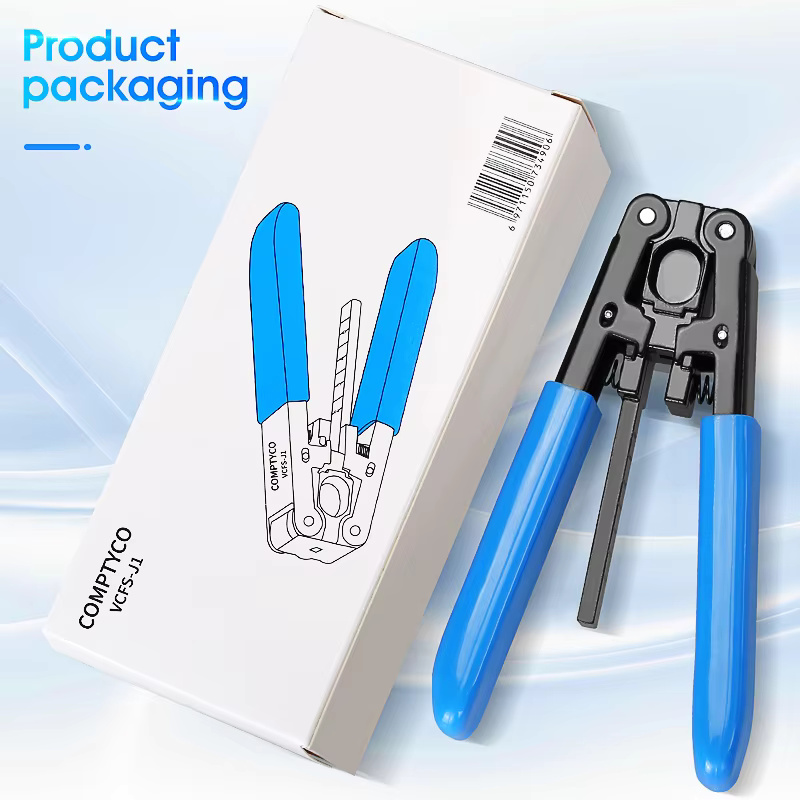 COMPTYCO Metal Leather Drop Cable Stripper FTTH Fiber Tool Leather Wire Stripper Pliers 3mm (W) * 2mm (H) Fiber Stripper ﻿