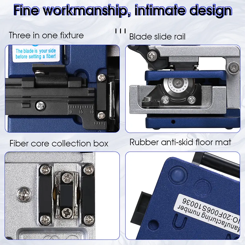COMPTYCO FC-6S high-precision fiber cutting knife automatic return three in one fixture cold cutting machine