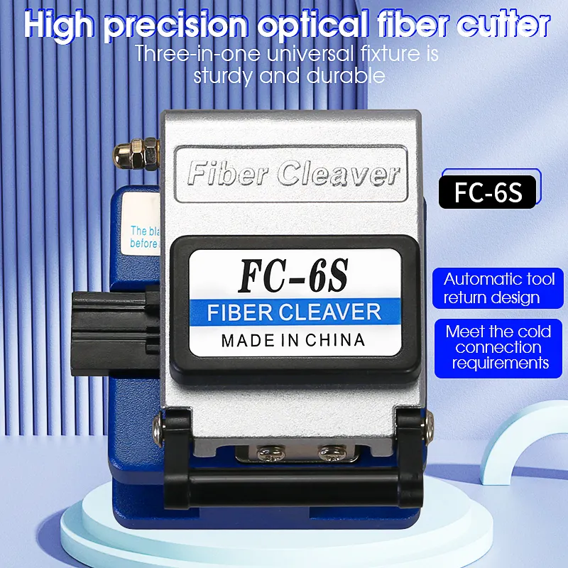 COMPTYCO FC-6S high-precision fiber cutting knife automatic return three in one fixture cold cutting machine