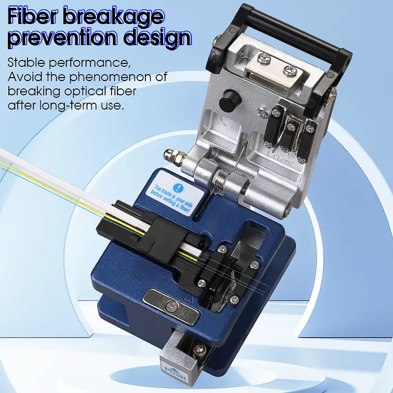 COMPTYCO FC-6S high-precision fiber cutting knife automatic return three in one fixture cold cutting machine