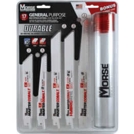MORSE GENERAL PURPOSE RECIPROCATING BLADE KIT