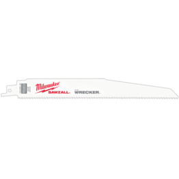48005706 - 230mm x 8tpi Metal The Wrecker Sawzall Blades - PK-5