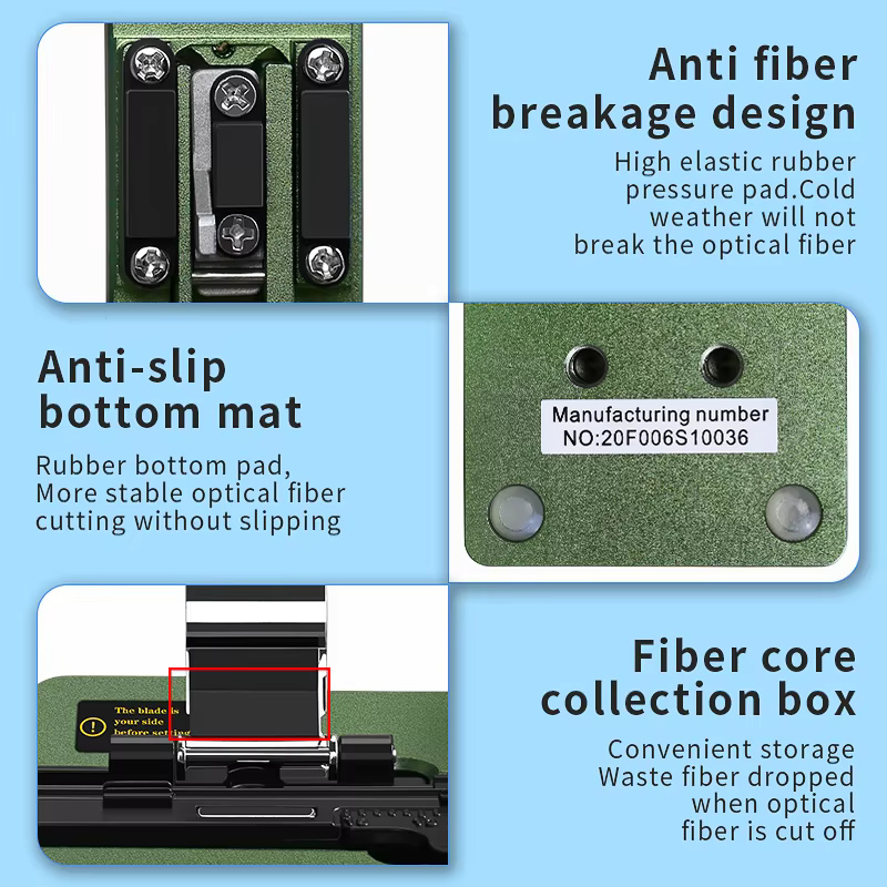 COMPTYCO FTTH High Precision Fiber Optic Cutter for Fusion Splicing Fiber Tool AUA-S2 SKL-S2 hot melt Optical Fiber Cleaver