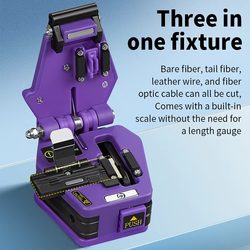 COMPTYCO High Precision FTTH Fiber Optic Cutter for Fusion Splicing AUA-6C SKL-6C HB-6C hot melt tools Optical Fiber Cleaver