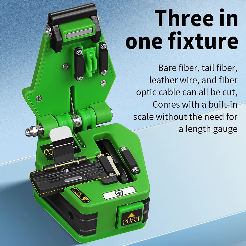 COMPTYCO Automatic return FTTH Fiber Optic Cutter for Fusion Splicing AUA-6C SKL-6C HB-6C hot melt tools Optic Fiber Cleaver